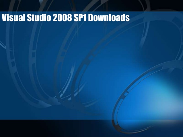 visual studio 2008 sp1 iso